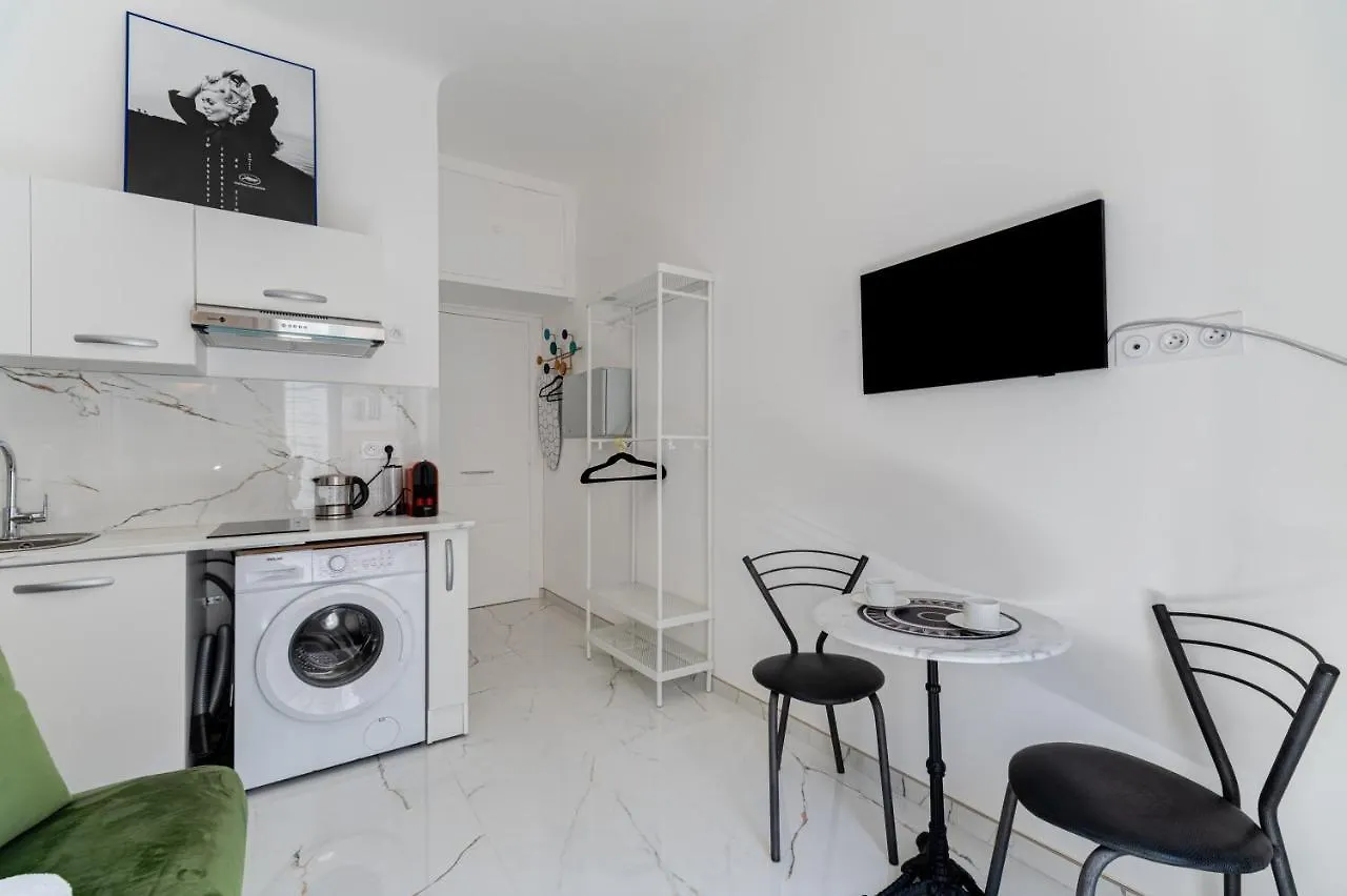 Herold - Wifi, Ac, Balcony, 2 Pers Nice 0*,  France