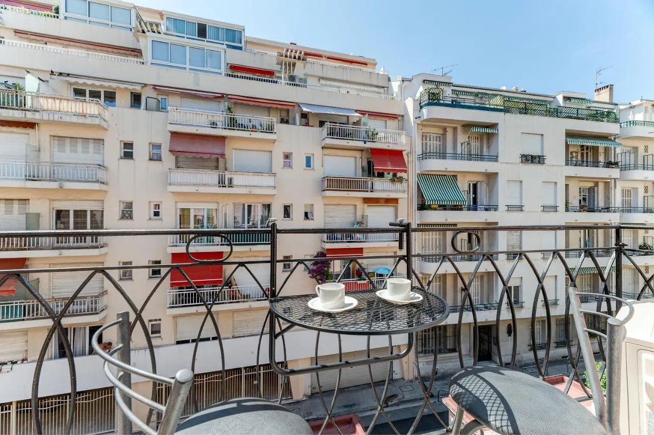 Herold - Wifi, Ac, Balcony, 2 Pers Nice France